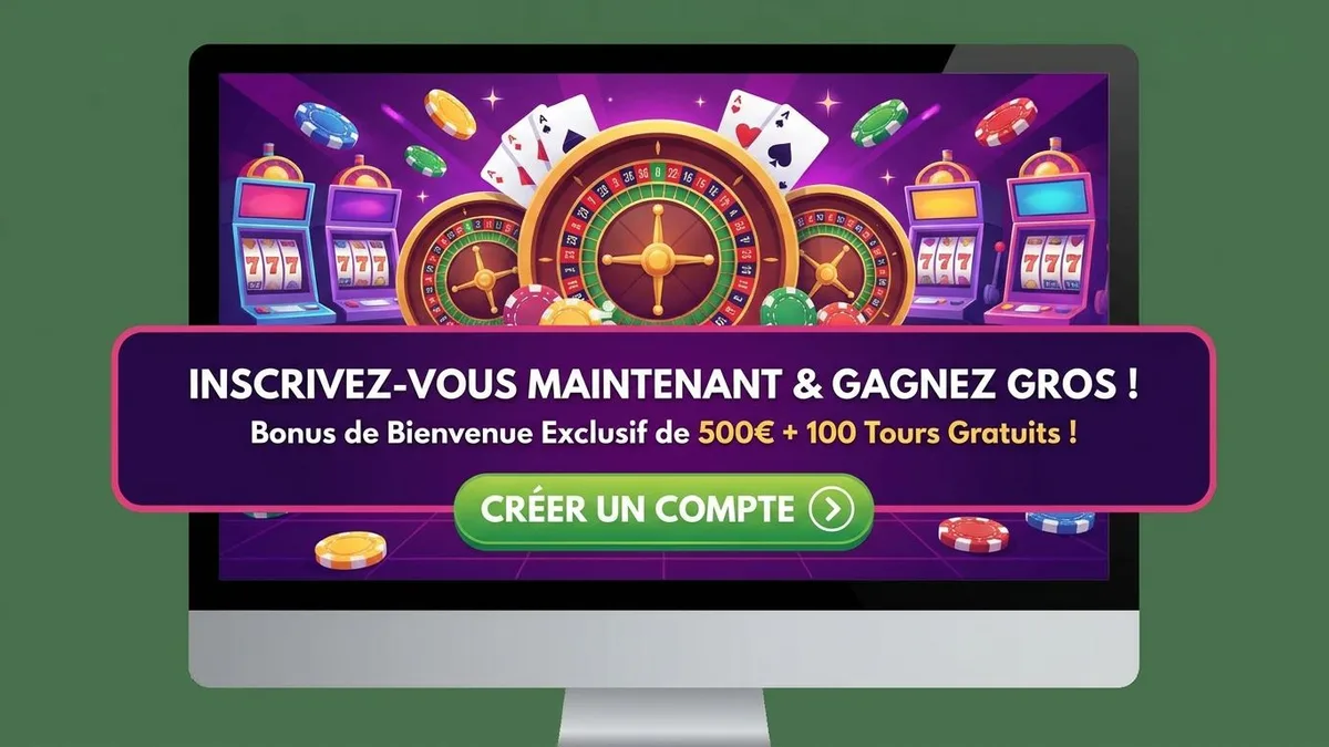 Inscription avec bonus
